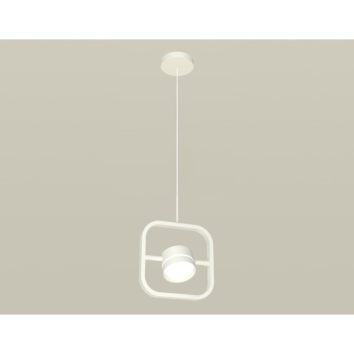 Комплект подвесного поворотного светильника с акрилом Ambrella light, Traditional DIY, XB9118152, GX53, цвет белый песок, белый матовый комплект подвесного поворотного светильника с акрилом ambrella light traditional diy xb9118151 gx53 цвет белый песок белый матовый