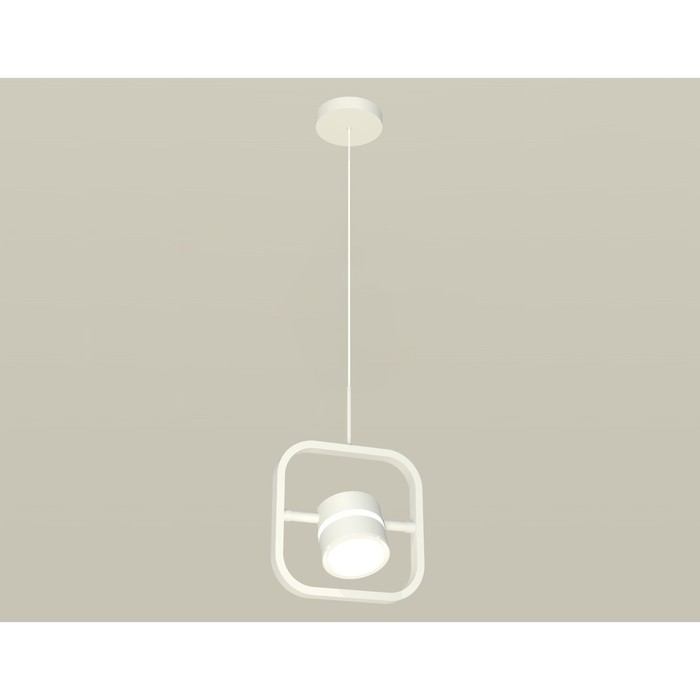 Комплект подвесного поворотного светильника с акрилом Ambrella light, Traditional DIY, XB9118153, GX53, цвет белый песок, белый матовый комплект подвесного поворотного светильника с акрилом ambrella light traditional diy xb9177150 8хgx53 цвет белый песок белый матовый