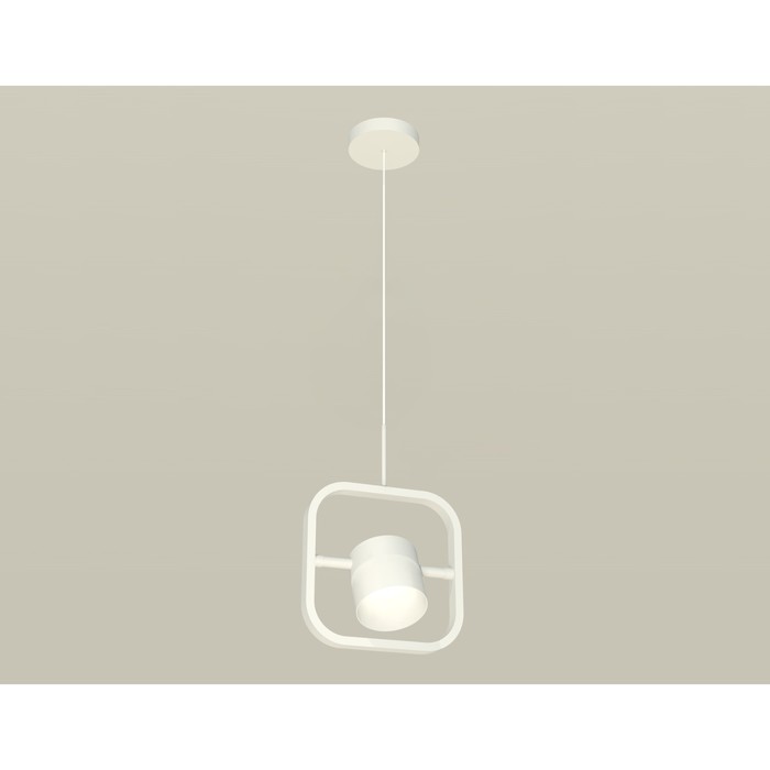 Комплект подвесного поворотного светильника с акрилом Ambrella light, Traditional DIY, XB9118156, GX53, цвет белый песок, белый матовый комплект подвесного поворотного светильника с акрилом ambrella light traditional diy xb9118150 gx53 цвет белый песок белый матовый