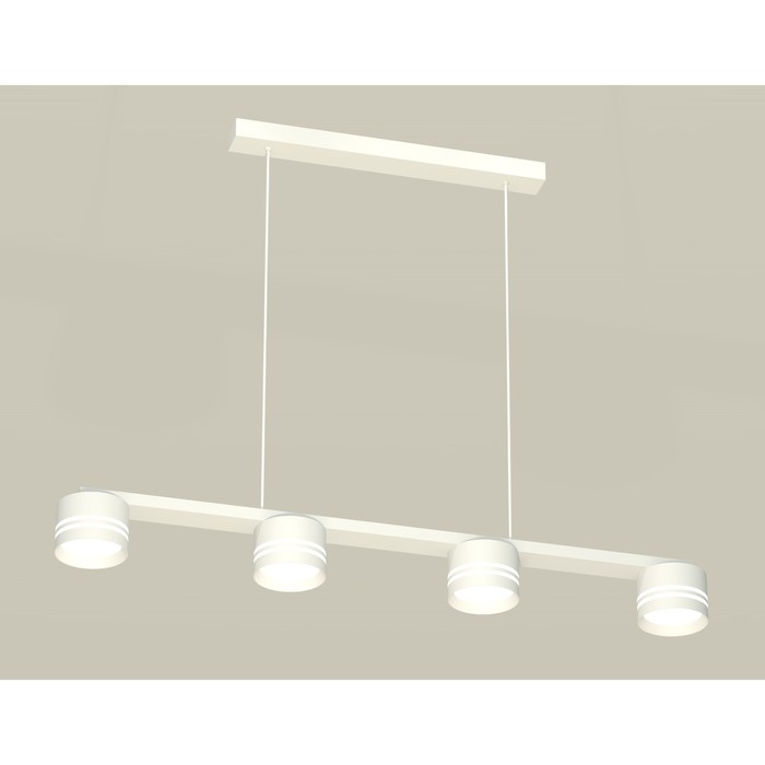 

Комплект подвесного светильника с акрилом Ambrella light, Traditional DIY, XB9151204, 4хGX53, цвет белый песок, белый матовый