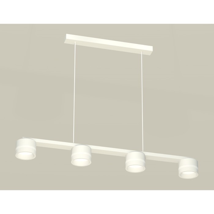 

Комплект подвесного светильника с акрилом Ambrella light, Traditional DIY, XB9151205, 4хGX53, цвет белый песок, белый матовый