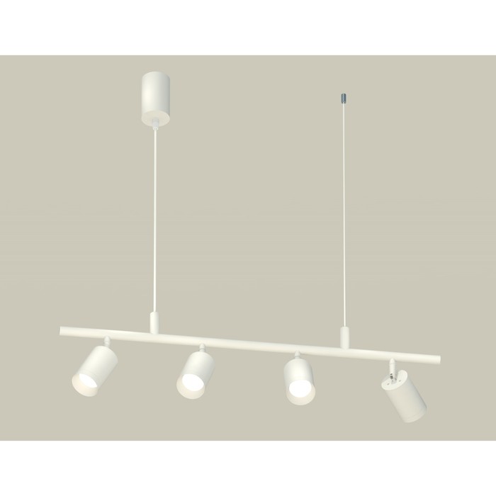 

Комплект подвесного поворотного светильника с композитным хрусталём Ambrella light, Traditional DIY, XB9001100, GU5.3, цвет белый песок