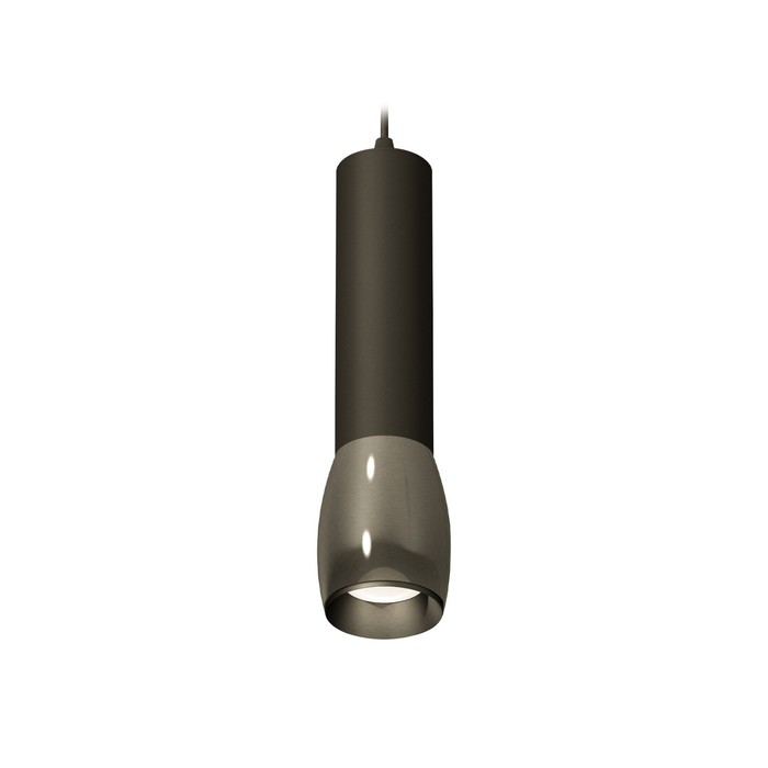 

Комплект подвесного светильника Ambrella light, Techno, XP1123001, GU5.3, цвет чёрный хром, чёрный песок