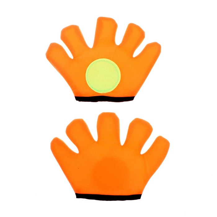 Игра «Кидай-поймай», 2 перчатки-ловушки для мяча, 1 мяч, цвета МИКС