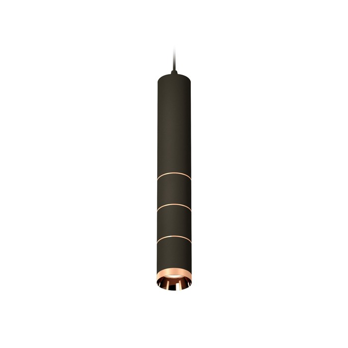Комплект подвесного светильника Ambrella light, Techno, XP6302060, GU5.3, цвет чёрный песок