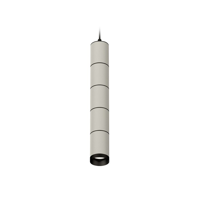 

Комплект подвесного светильника Ambrella light, Techno, XP6314020, GU5.3, цвет серый песок, чёрный песок