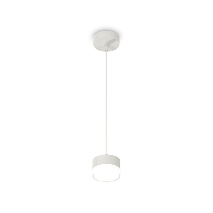 Светильник подвесной с акрилом Ambrella light, XP8110025, GX53 LED 12 Вт, цвет белый песок, белый матовый, прозрачный
