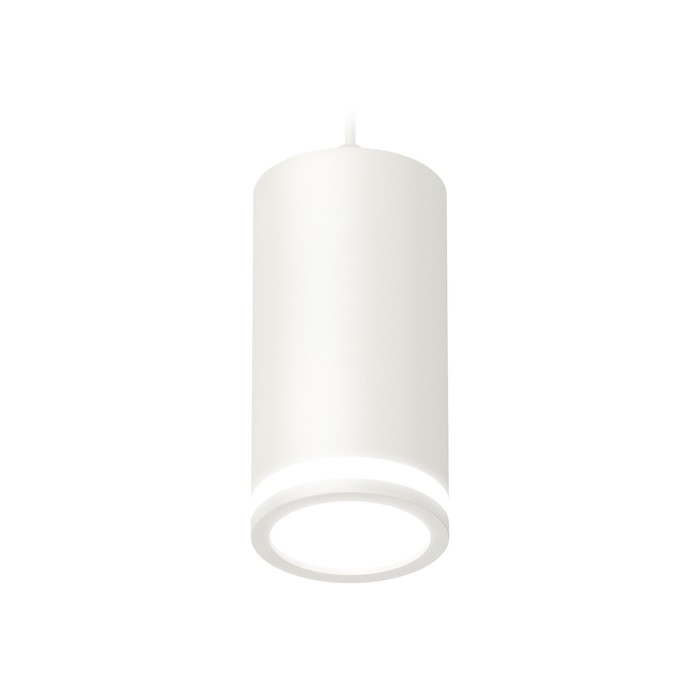 Светильник подвесной с акрилом Ambrella light, XP8161025, GX53 LED 12 Вт, цвет белый песок, белый матовый