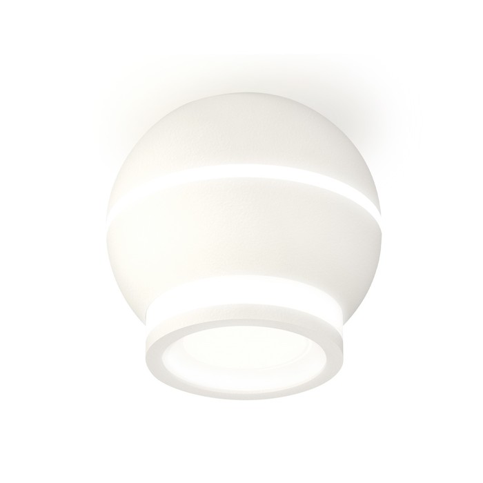 

Светильник накладной Ambrella light, XS1101040, MR16 GU5.3 LED 3W, 4200K, цвет белый песок, белый матовый
