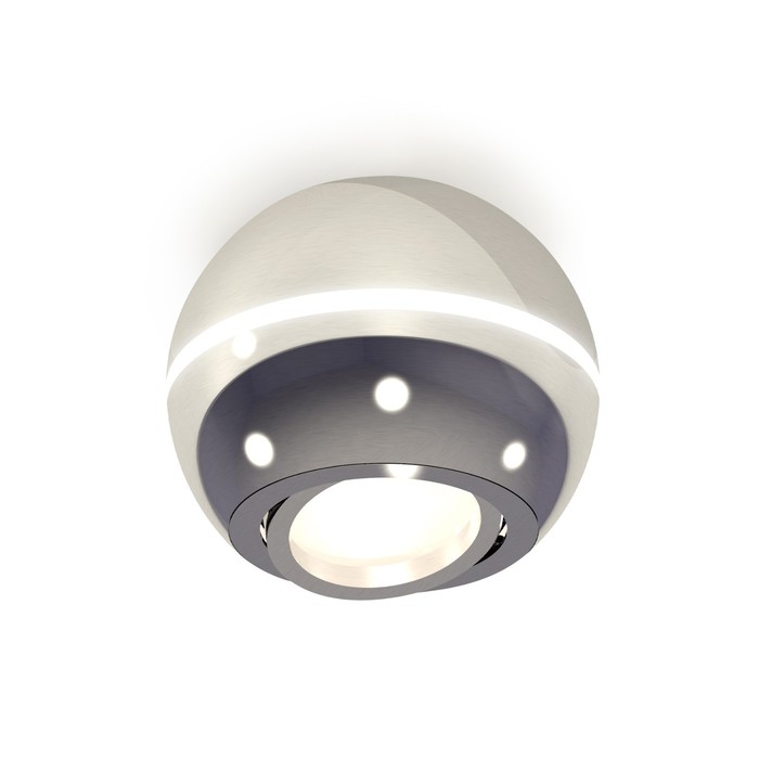 Светильник поворотный Ambrella light, XS1104011, MR16 GU5.3 LED 3W, 4200K, цвет серебро