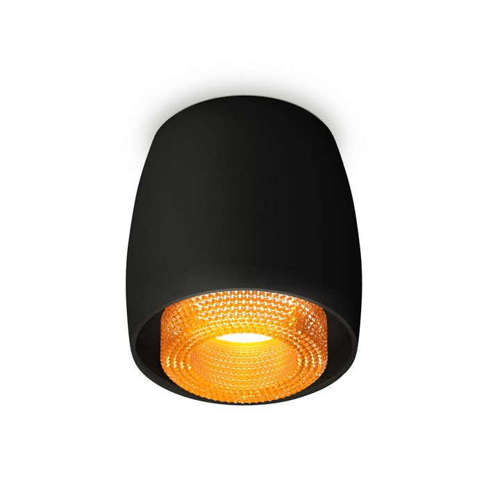 

Светильник накладной с композитным хрусталём Ambrella light, XS1142024, MR16 GU5.3 LED 10 Вт, цвет чёрный песок, кофе