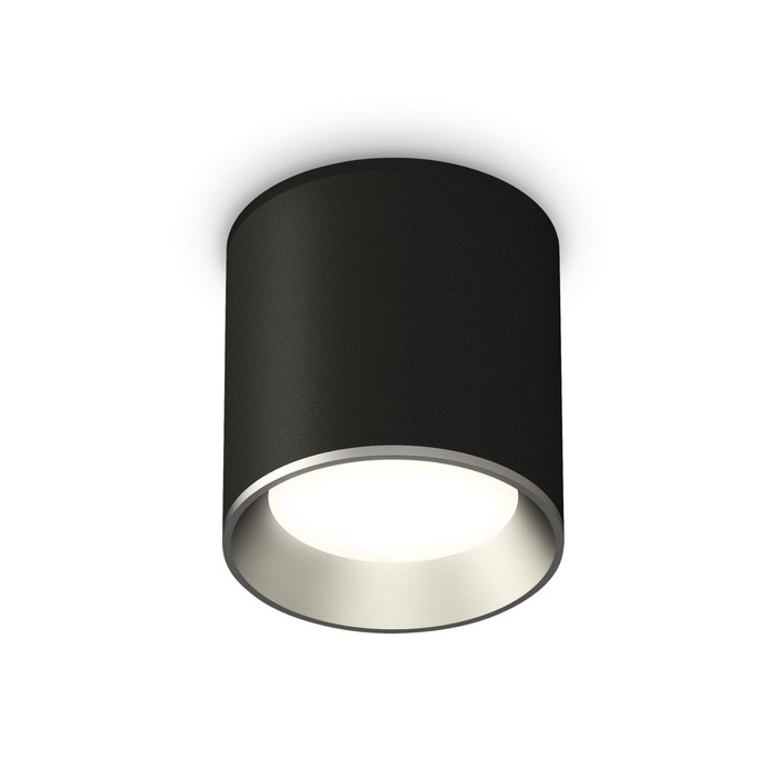 

Светильник накладной Ambrella light, XS6302003, MR16 GU5.3 LED 10 Вт, цвет чёрный песок, серебро