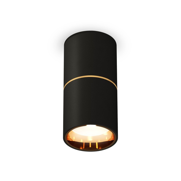 

Светильник накладной Ambrella light, XS6302082, MR16 GU5.3 LED 10 Вт, цвет чёрный песок, золото жёлтое