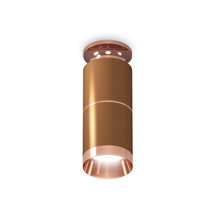 Светильник накладной Ambrella light, XS6304210, MR16 GU5.3 LED 10 Вт, цвет кофе песок, золото розовое накладной светильник xs6304211 scf ppg pi кофе песок золото розовое полированное розовый mr16 gu5 3