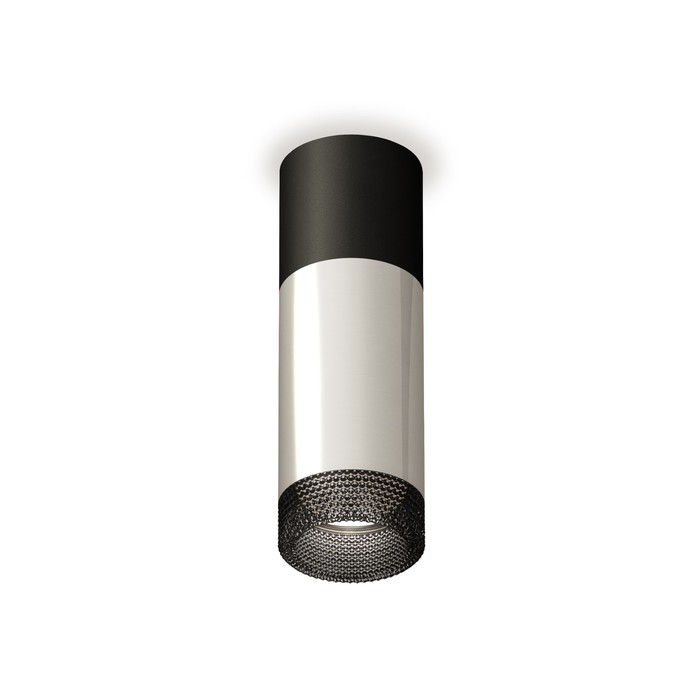 

Светильник накладной Ambrella light, XS6325061, MR16 GU5.3 LED 10 Вт, цвет серебро, чёрный песок, тонированный