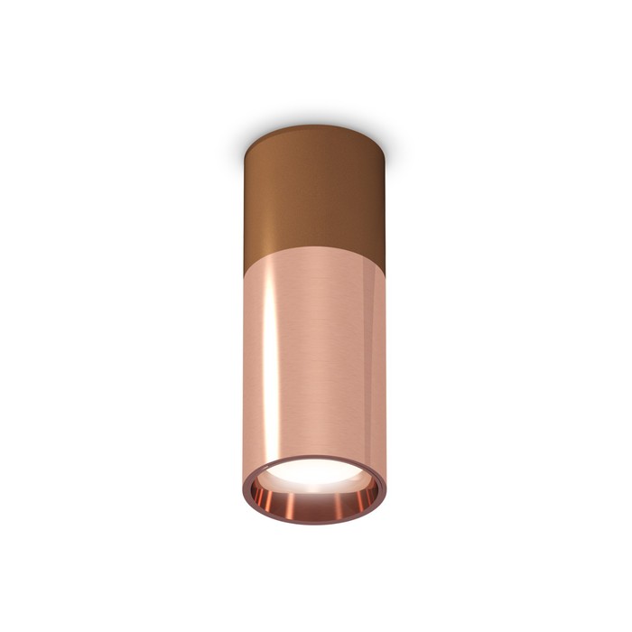 Светильник накладной Ambrella light, XS6326060, MR16 GU5.3 LED 10 Вт, цвет золото розовое, кофе песок накладной светильник xs6304211 scf ppg pi кофе песок золото розовое полированное розовый mr16 gu5 3