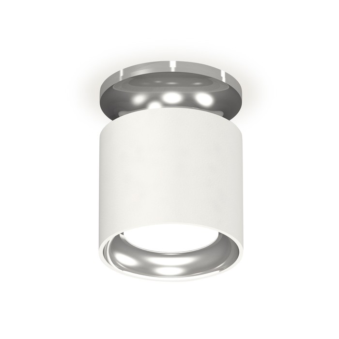 

Светильник накладной Ambrella light, XS7401103, MR16 GU5.3, GU10 LED 10 Вт, цвет белый песок, серебро