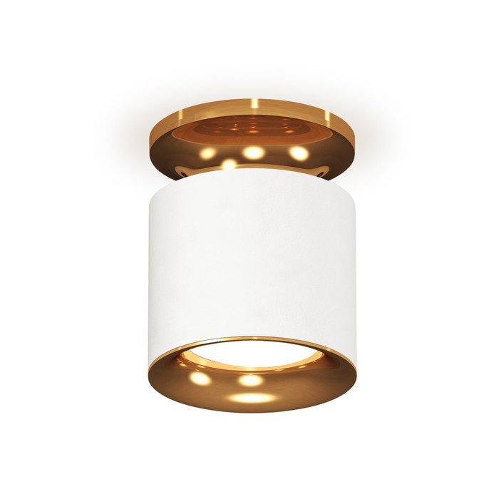 

Светильник накладной Ambrella light, XS7401122, MR16 GU5.3, GU10 LED 10 Вт, цвет белый песок, золото жёлтое