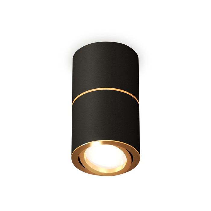 

Светильник поворотный Ambrella light, XS7402180, MR16 GU5.3 LED 10 Вт, цвет чёрный песок, золото жёлтое