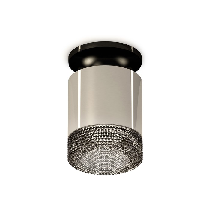 

Светильник накладной с композитным хрусталём Ambrella light, XS7405024, MR16 GU5.3 LED 10 Вт, цвет серебро, чёрный, тонированный
