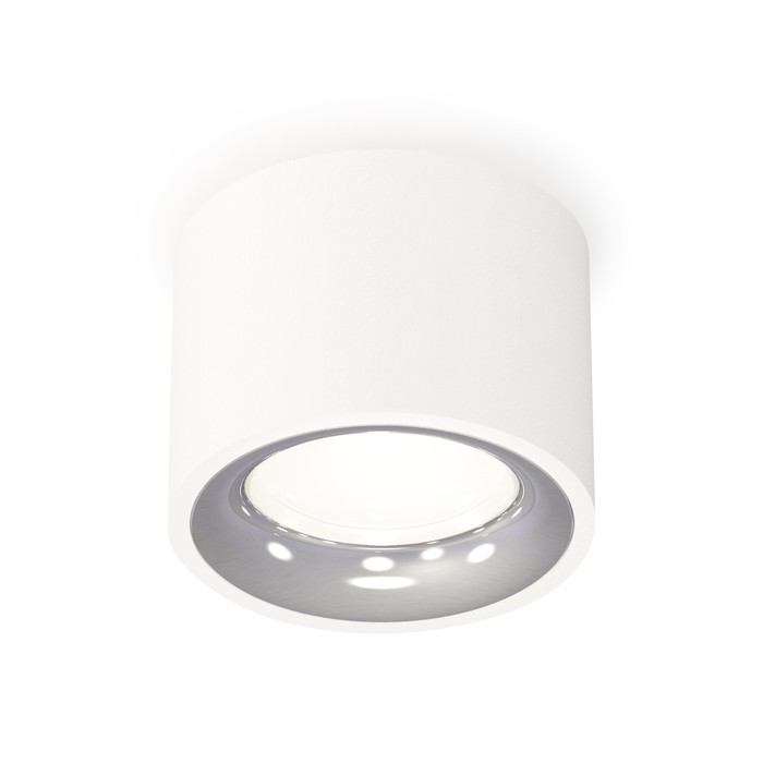 

Светильник накладной Ambrella light, XS7510022, MR16 GU5.3 LED 10 Вт, цвет белый песок, серебро