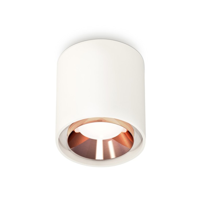 

Светильник накладной Ambrella light, XS7722005, MR16 GU5.3 LED 10 Вт, цвет белый песок, золото розовое