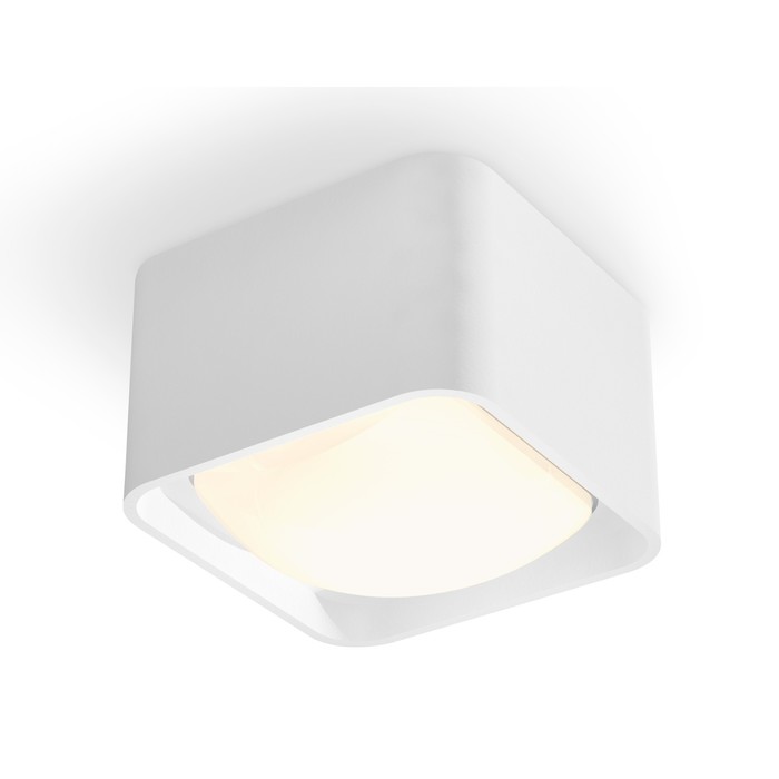 

Светильник накладной с акрилом Ambrella light, XS7832022, MR16 GU5.3, GU10 LED 10 Вт, цвет белый песок, белый матовый