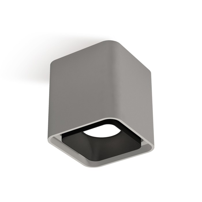

Светильник накладной Ambrella light, XS7842002, MR16 GU5.3, GU10 LED 10 Вт, цвет серый песок, чёрный песок