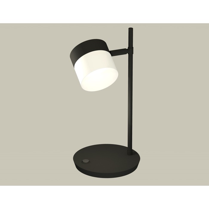 

Светильник поворотный настольный с акрилом Ambrella light, XB9802204, GX53 LED 12 Вт, цвет чёрный песок, белый матовый