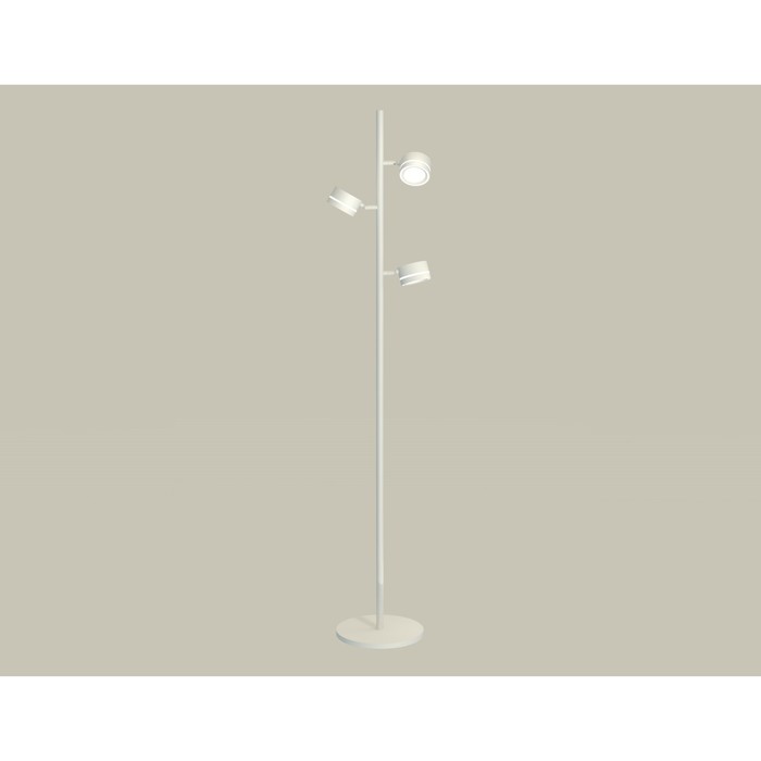 

Светильник напольный поворотный с акрилом Ambrella light, XB9812201, GX53 LED 12 Вт, цвет белый песок, белый матовый