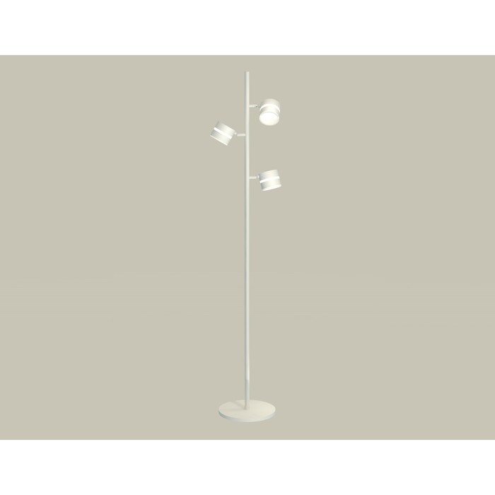 

Светильник напольный поворотный с акрилом Ambrella light, XB9812202, GX53 LED 12 Вт, цвет белый песок, белый матовый