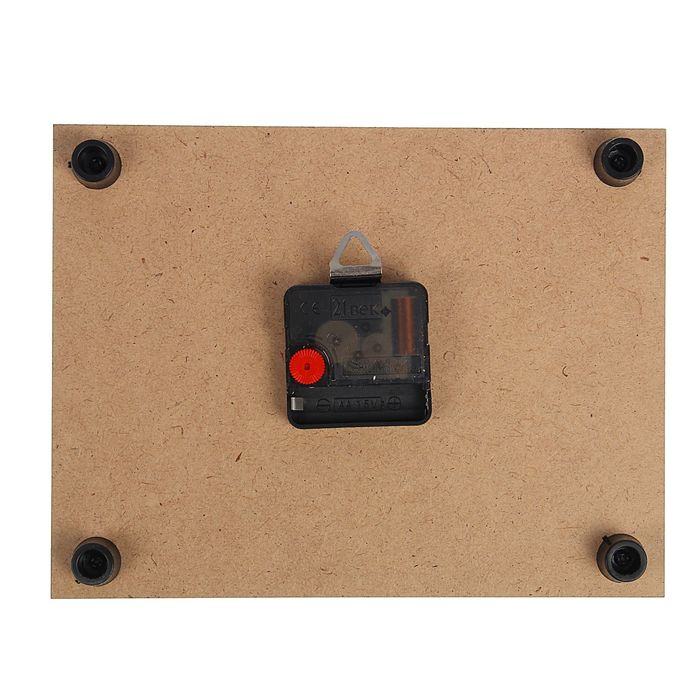 Часы настенные прямоугольные "Голубь", 20х26 см микс