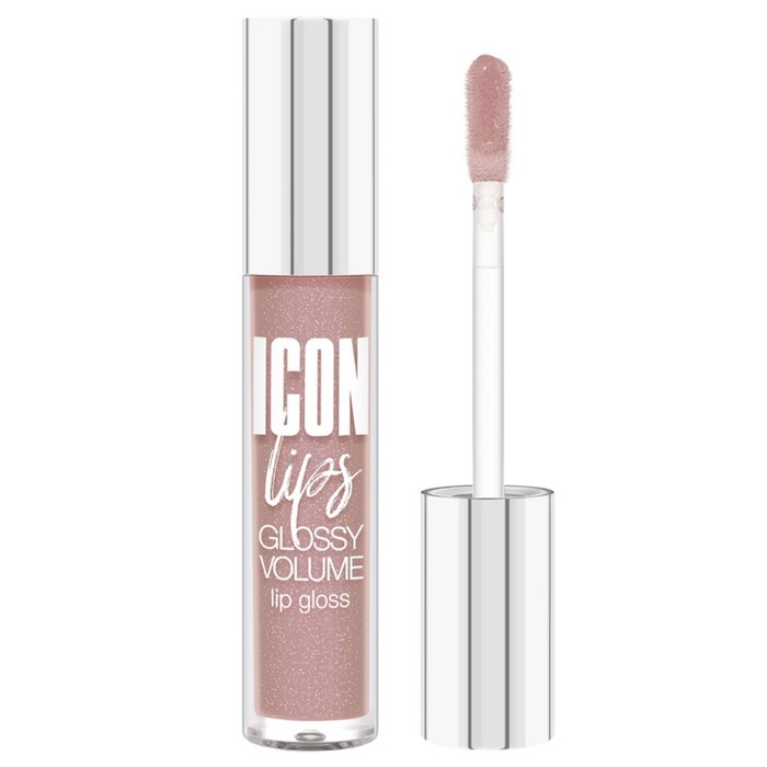 

Блеск для губ Luxvisage Icon Lips, с эффектом объёма, тон 506 Caramel Beige, 3.4 г