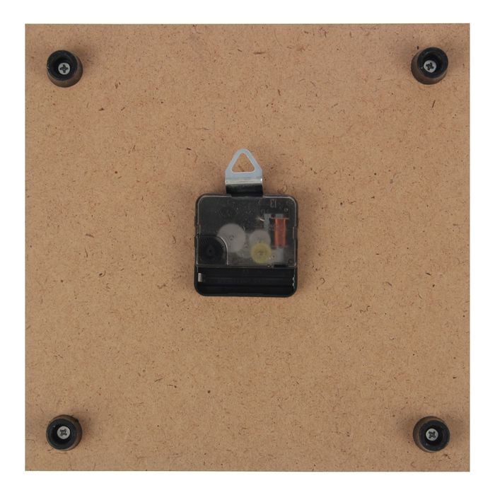 Часы настенные квадратные "Кувшинки", 25х25 см микс