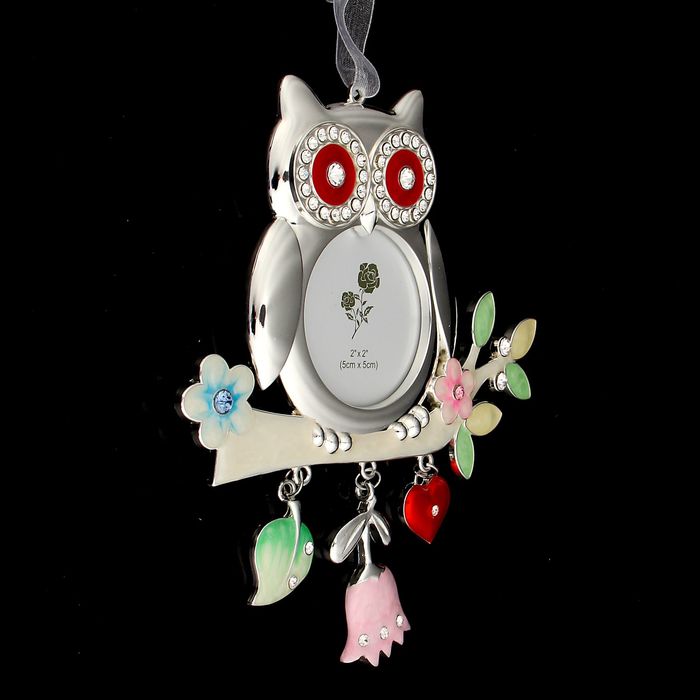 Фоторамка "Совушка на ветке" для фото 5х5 см