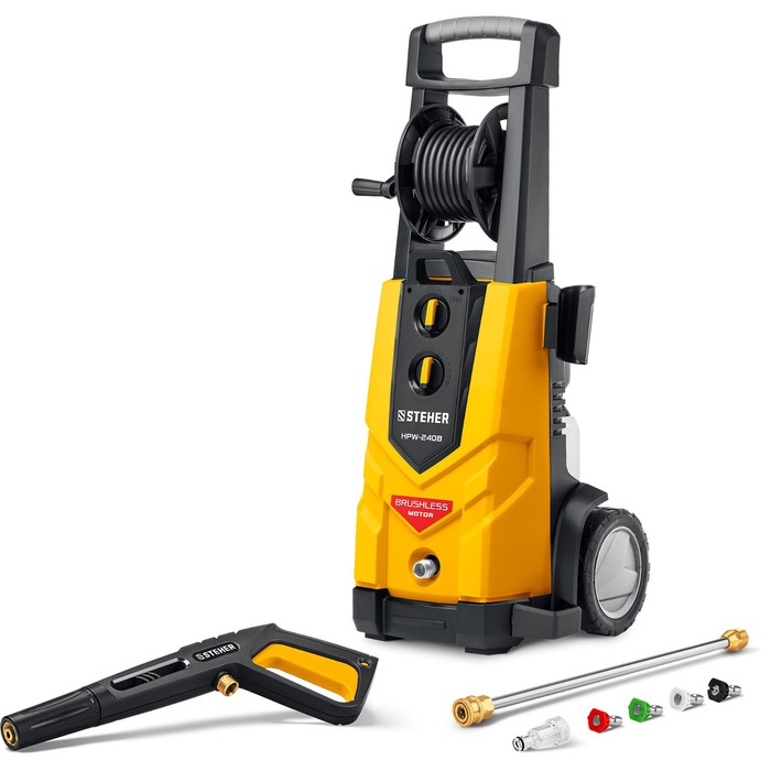 

Мойка высокого давления STEHER HPW-240B, 3300 Вт, для пистолета G-280 PRO