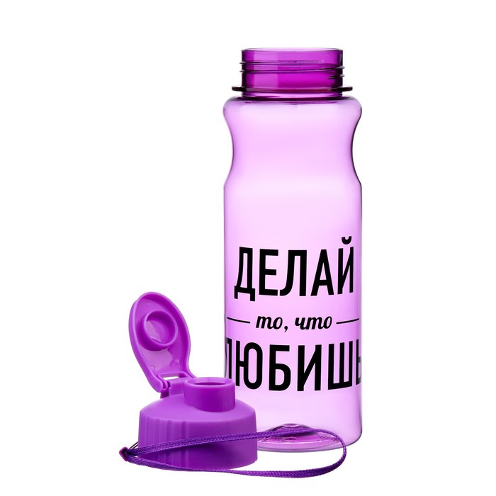 

Бутылка для воды, 500 мл, "Делай то, что любишь"
