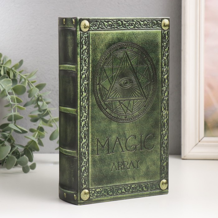 

Сейф-книга дерево кожзам "Магия" 21х13х5 см