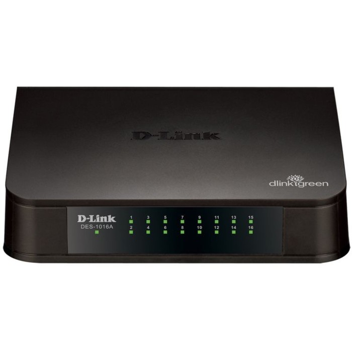 

Коммутатор D-Link DES-1016A/E2A 16x100Mb неуправляемый