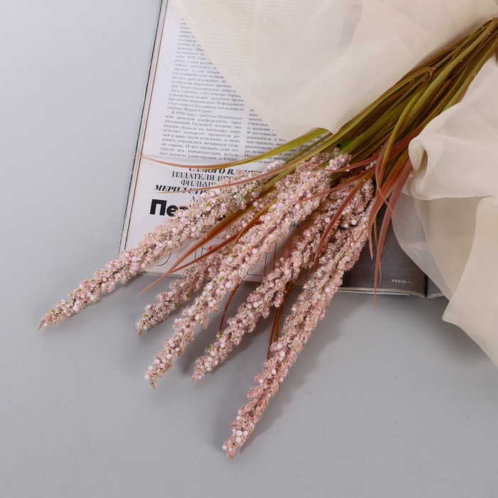 Цветы искусственные Эремурус 45 см, розовый
