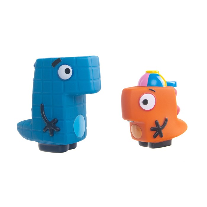 Набор игровой для ванной Диносити «Папа и Рики», 2 фигурки игровой набор диносити аквамозаика игрушки для рики