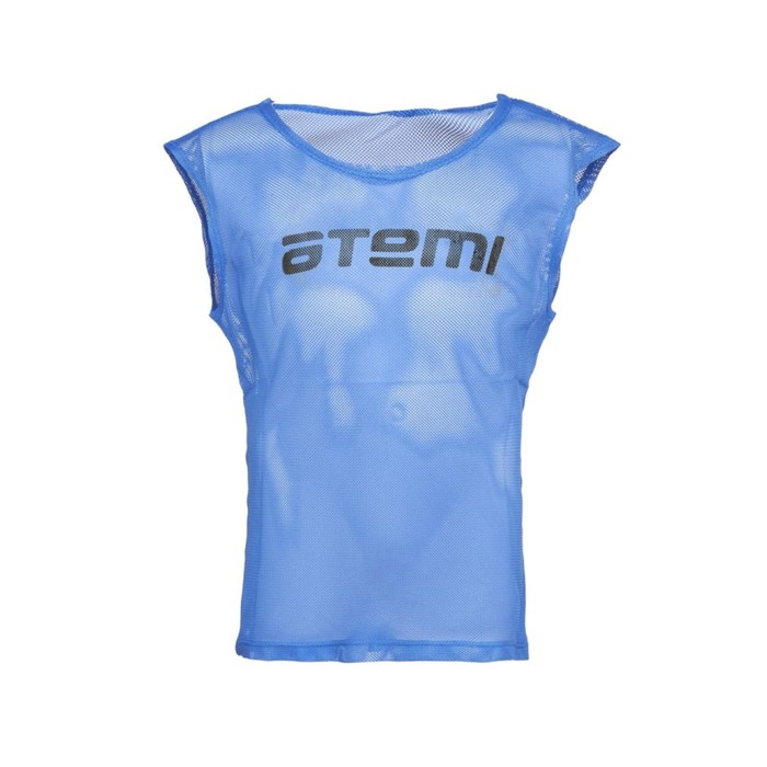 фото Манишка тренировочная atemi, цвет голубой, atrb-001ss23-blu, размер xl