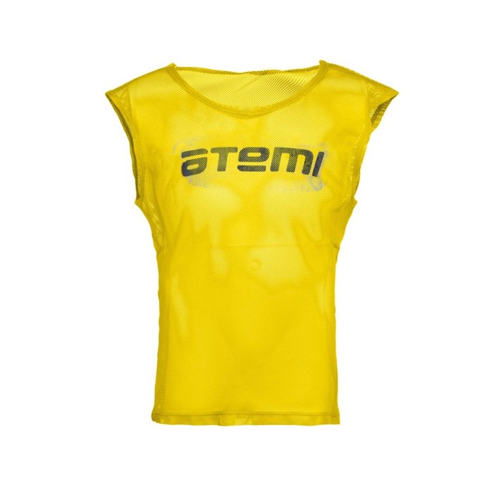 Манишка тренировочная Atemi, цвет желтый, ATRB-001SS23-YLW, размер S