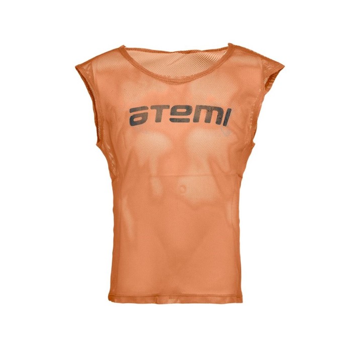 Манишка тренировочная Atemi, цвет оранжевый, ATRB-001SS23-ORG, размер L