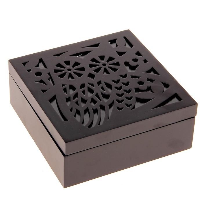 Шкатулка "Черный филин"