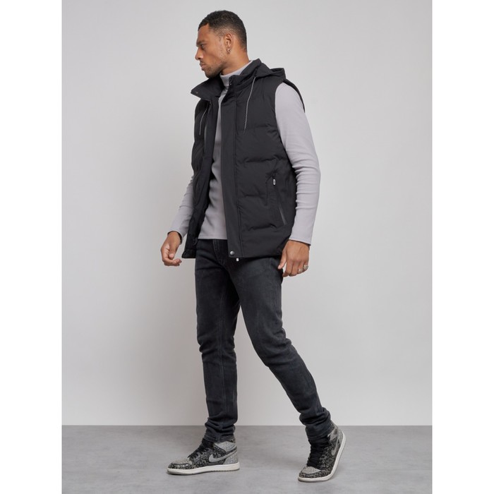 

Жилетка утеплённая мужская, размер 58, цвет чёрный