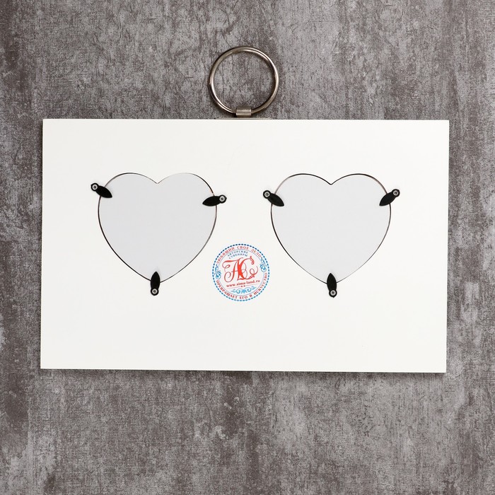 Фоторамка "Светлые моменты Love is sweet" на 2 фото 9х10 см