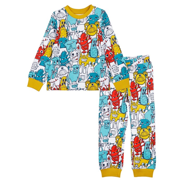 Пижама для мальчика, рост 104 см пижама для мальчика цвет голубой рост 104 см