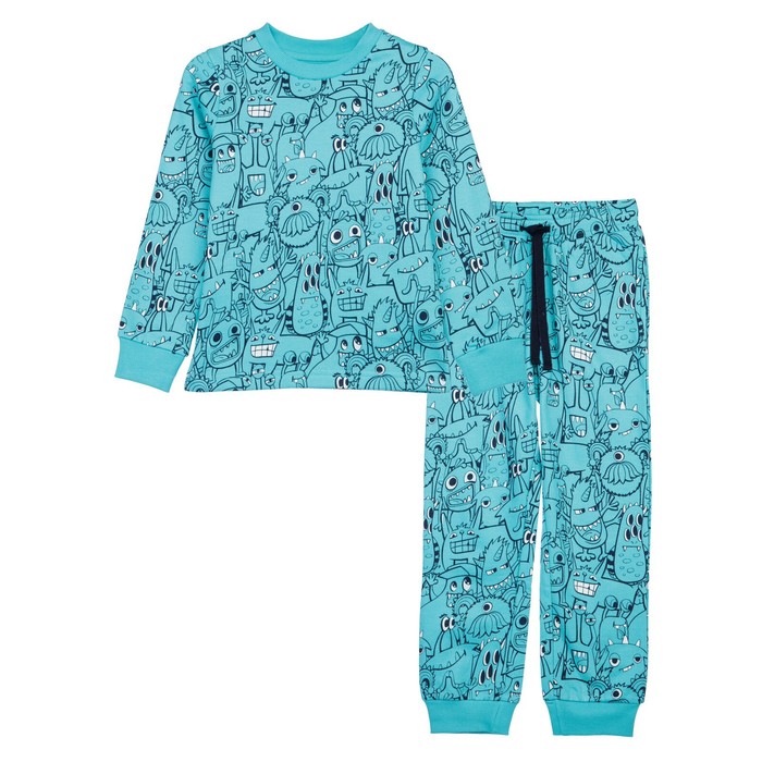 Пижама для мальчика, рост 104 см пижама для мальчика цвет голубой рост 104 см