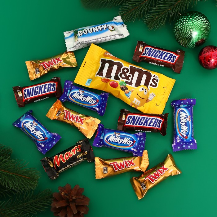 

Новогодний набор, M&M`s "дом" 211 г